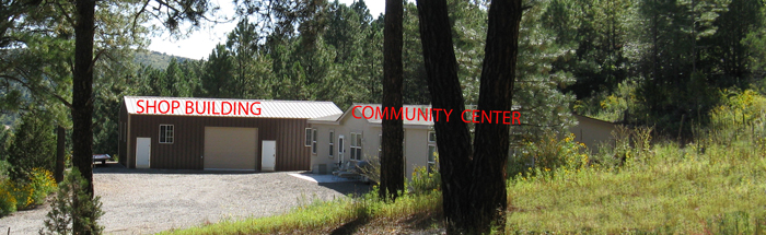 SHOP BUILDING AND COMMUNITY CENTER