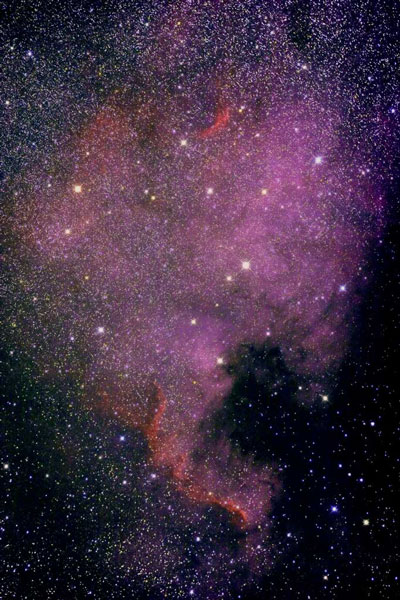 The North American Nebula - (1) 3 minute exposure
